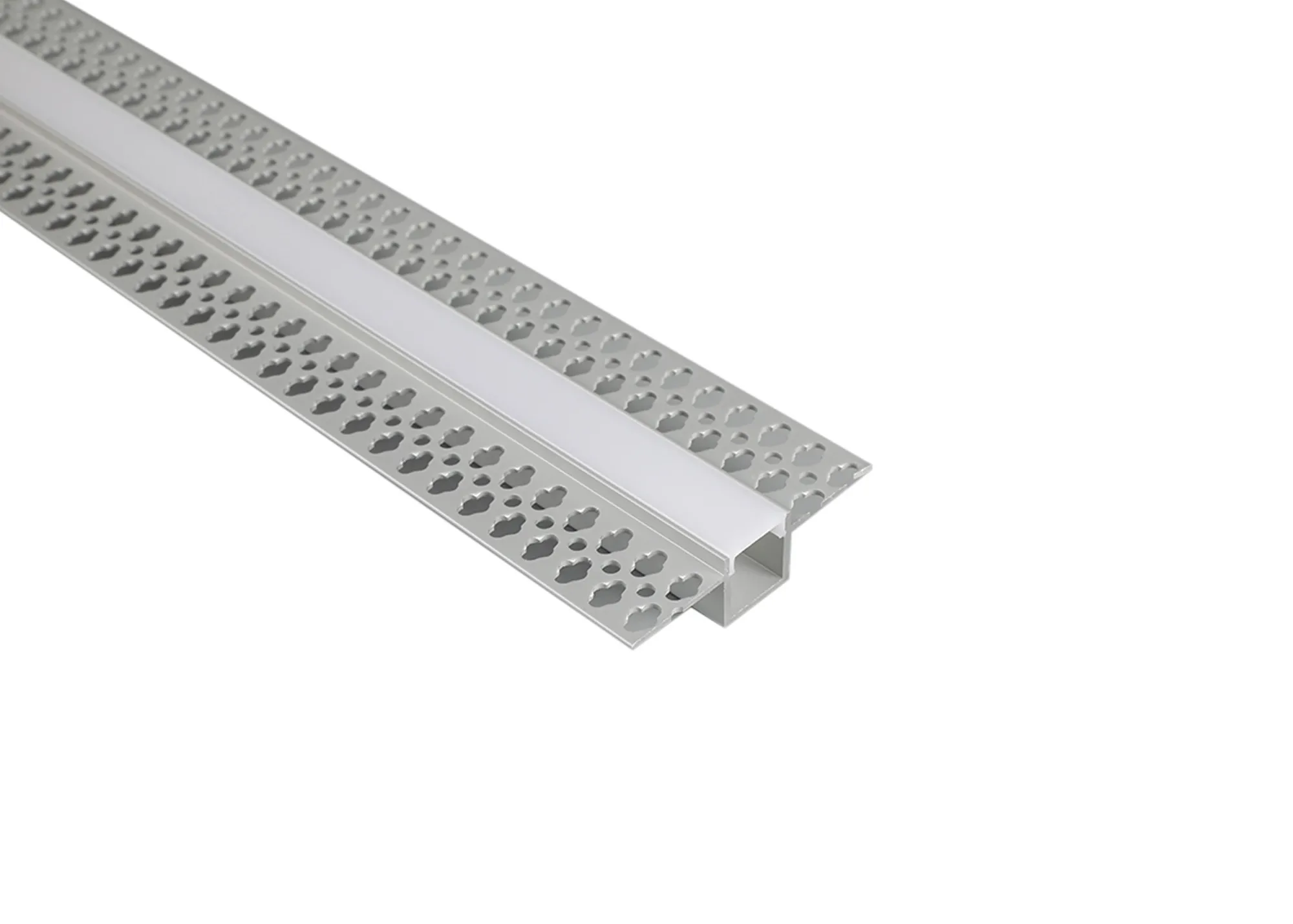 Tiras 2m, 56 x 15mm  Trimless Aluminium Profile With Diffuser And Accessories M8067  Mantra Fusion Tiras LED Profile